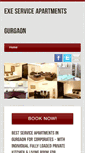 Mobile Screenshot of exeserviceapartments.com